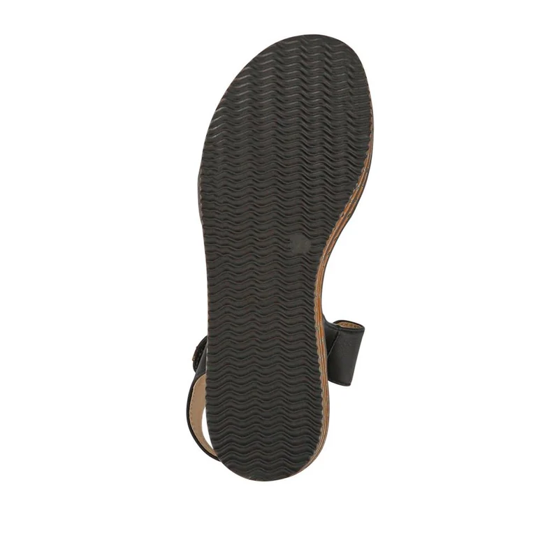 Touch Fasten Wedge Sandals - WBINS39033 / 325 232 - Black
