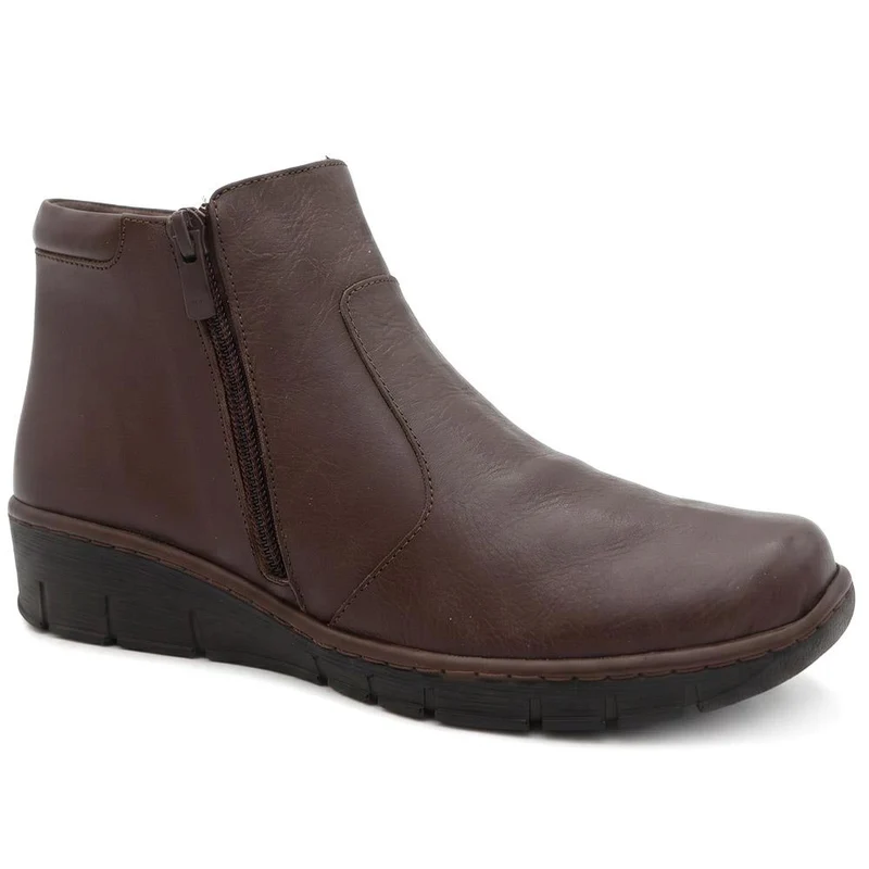 Leather Ankle Boots - LUCK40001 / 326 380