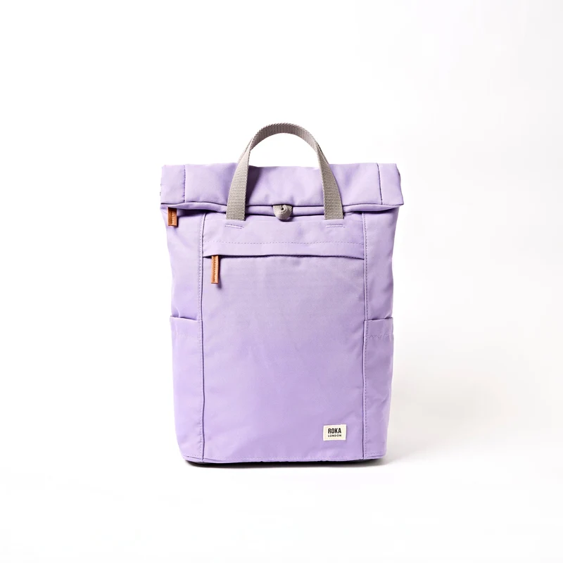 ROKA Finchley Eine mittelgroße Tasche aus recyceltem Canvas von Thistle Bloom