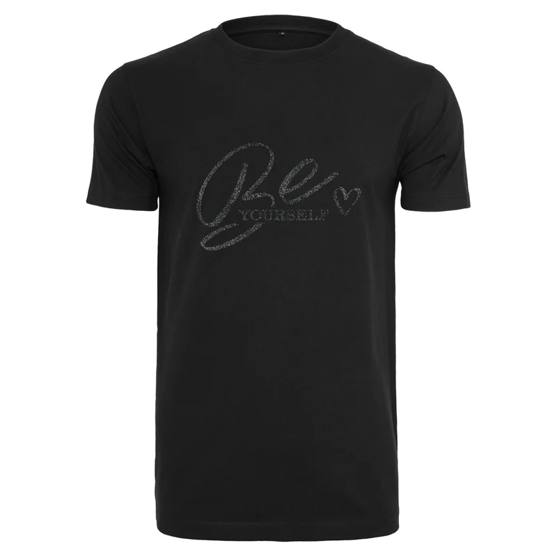 T-Shirt Shirt - Be Yourself - Druck Schwarz - verschiedene Farben zur Auswahl