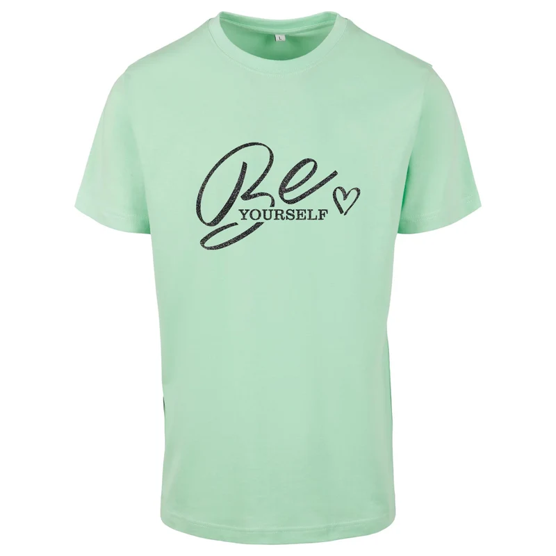 T-Shirt Shirt - Be Yourself - Druck Schwarz - verschiedene Farben zur Auswahl
