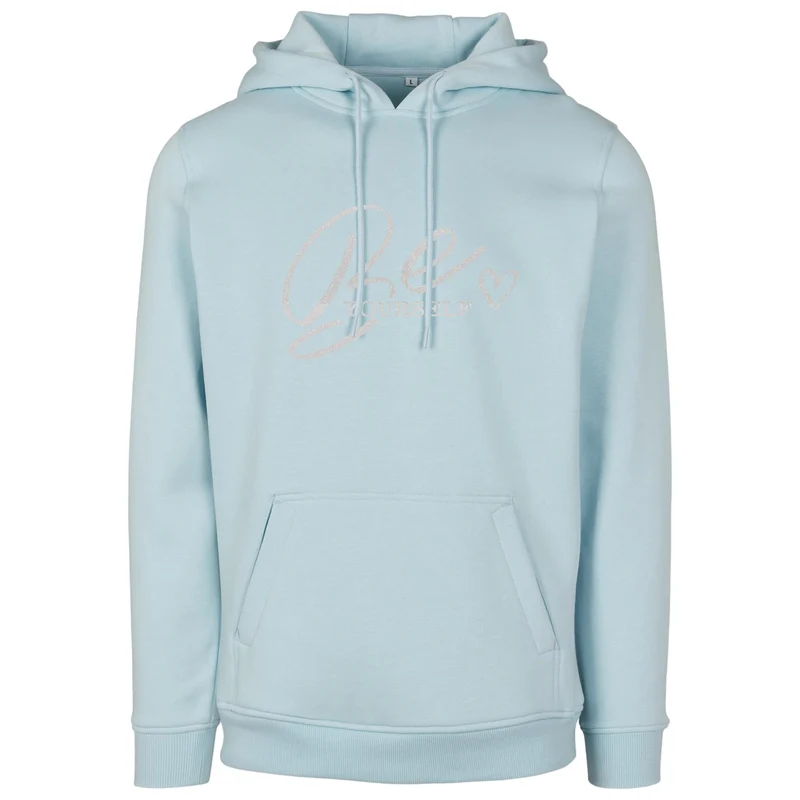 Hoodie - Be Yourself - Druck Weiß Rainbow - verschiedene Farben zur Auswahl
