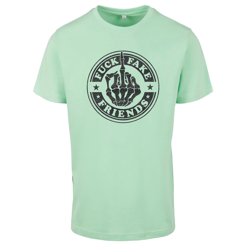 T-Shirt - Fuck Fake Friends - Druck Schwarz - verschiedene Farben zur Auswahl