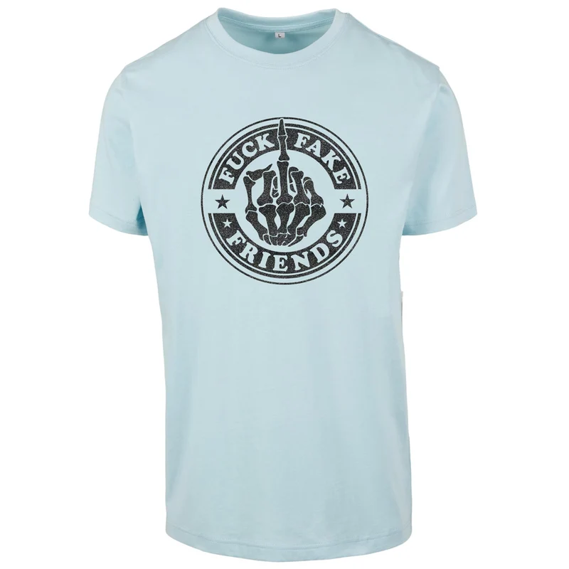 T-Shirt - Fuck Fake Friends - Druck Schwarz - verschiedene Farben zur Auswahl