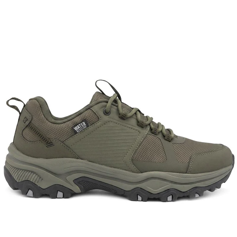 Wide Fit Rugged Water Resistant Walking Shoes - SUNCH42000 / 327 906 - Khaki