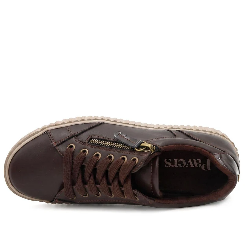 Bellissimo Lightweight Platform Trainers - BELWBIN44058 / 329 749 - Chocolate
