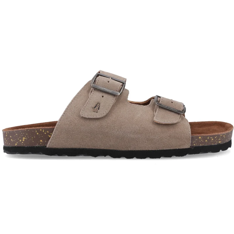 Hush Puppies Herren Nash Slider Sandale | Taupe