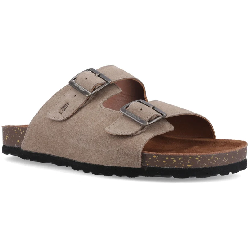 Hush Puppies Herren Nash Slider Sandale | Taupe