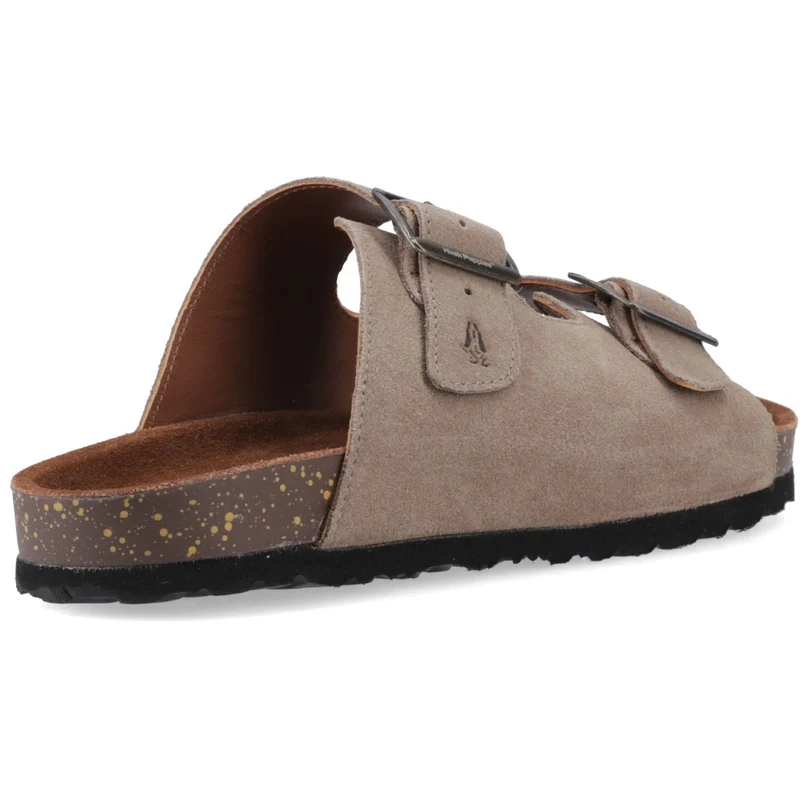 Hush Puppies Herren Nash Slider Sandale | Taupe