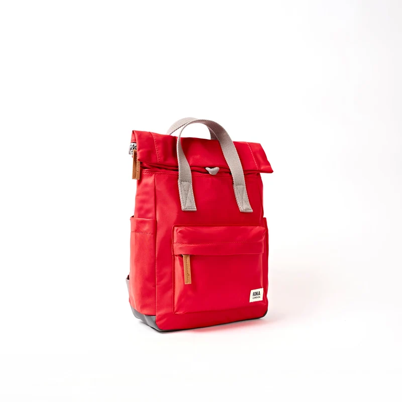 ROKA Canfield B Scarlet Kleine Tasche aus recyceltem Nylon