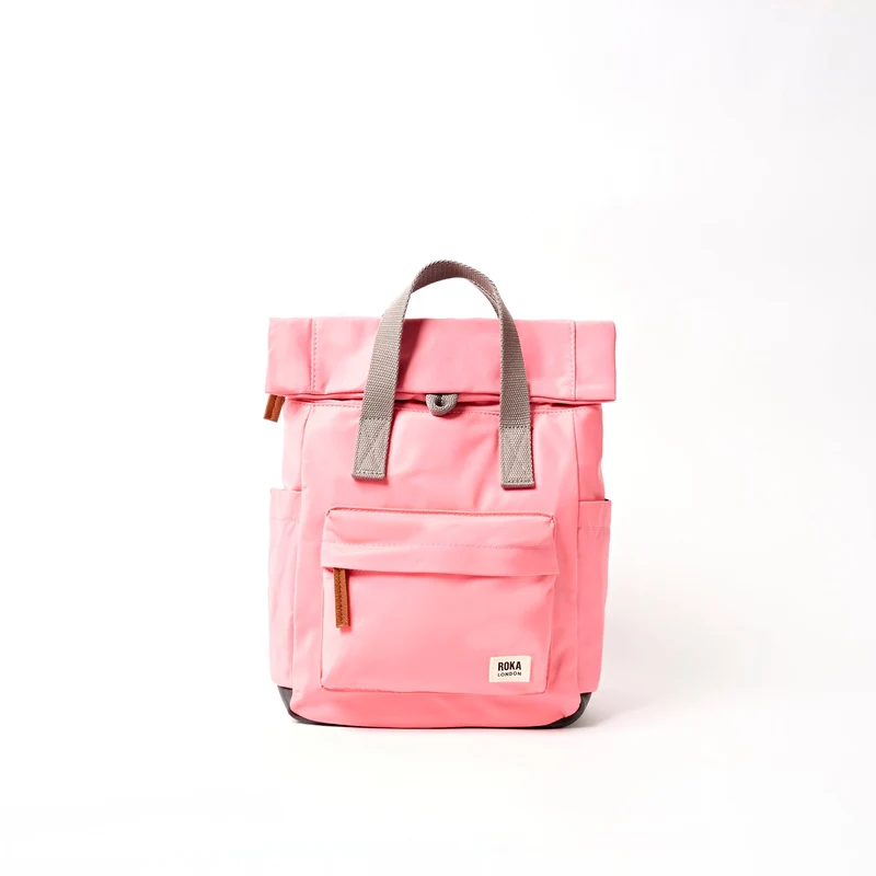ROKA Canfield B Pink Lemonade Kleine Tasche aus recyceltem Nylon