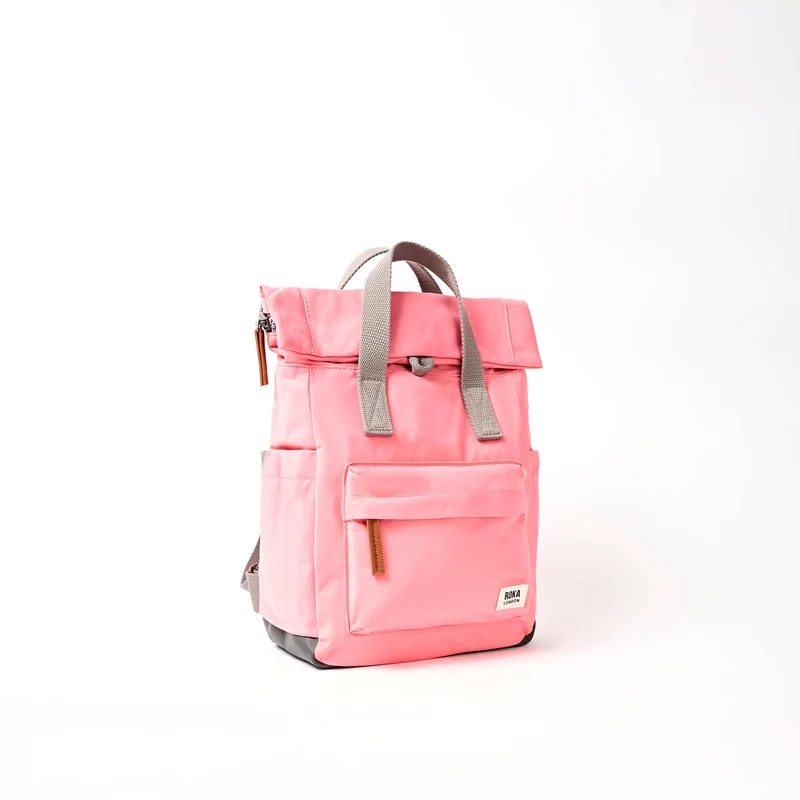 ROKA Canfield B Pink Lemonade Kleine Tasche aus recyceltem Nylon