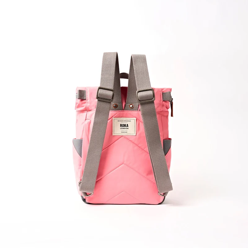 ROKA Canfield B Pink Lemonade Kleine Tasche aus recyceltem Nylon