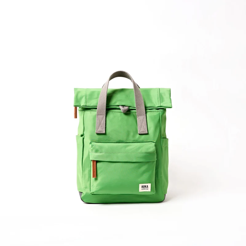 ROKA Canfield B Online Lime Kleine Tasche aus recyceltem Nylon