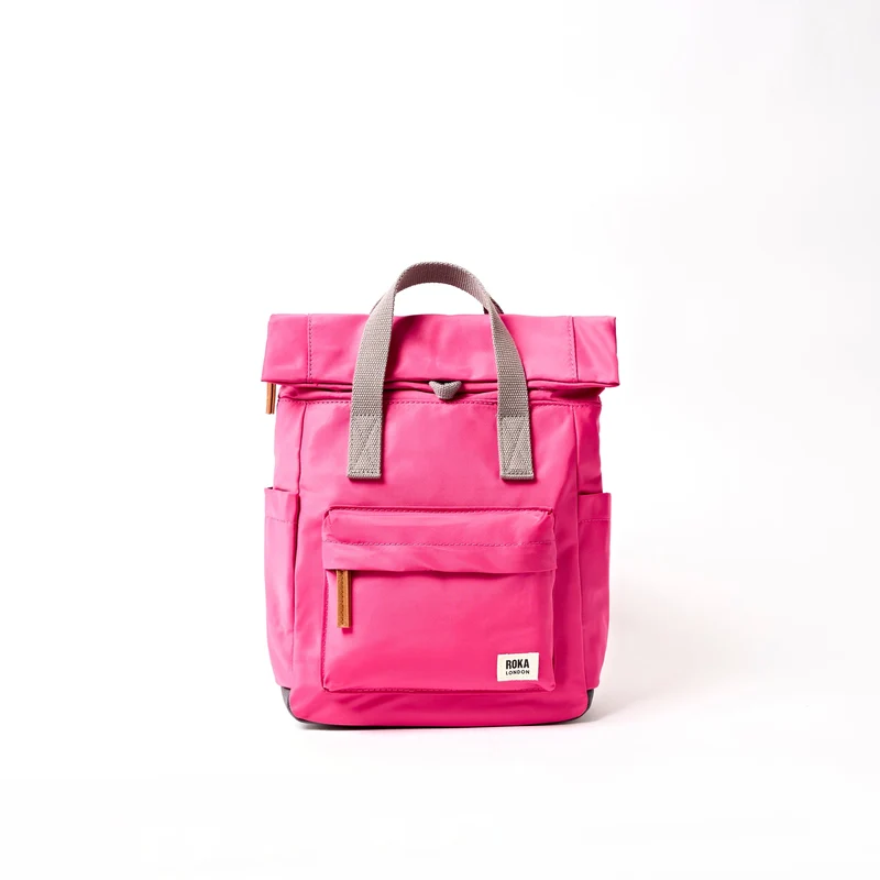 ROKA Canfield B Granita Rot Kleine Tasche aus recyceltem Nylon