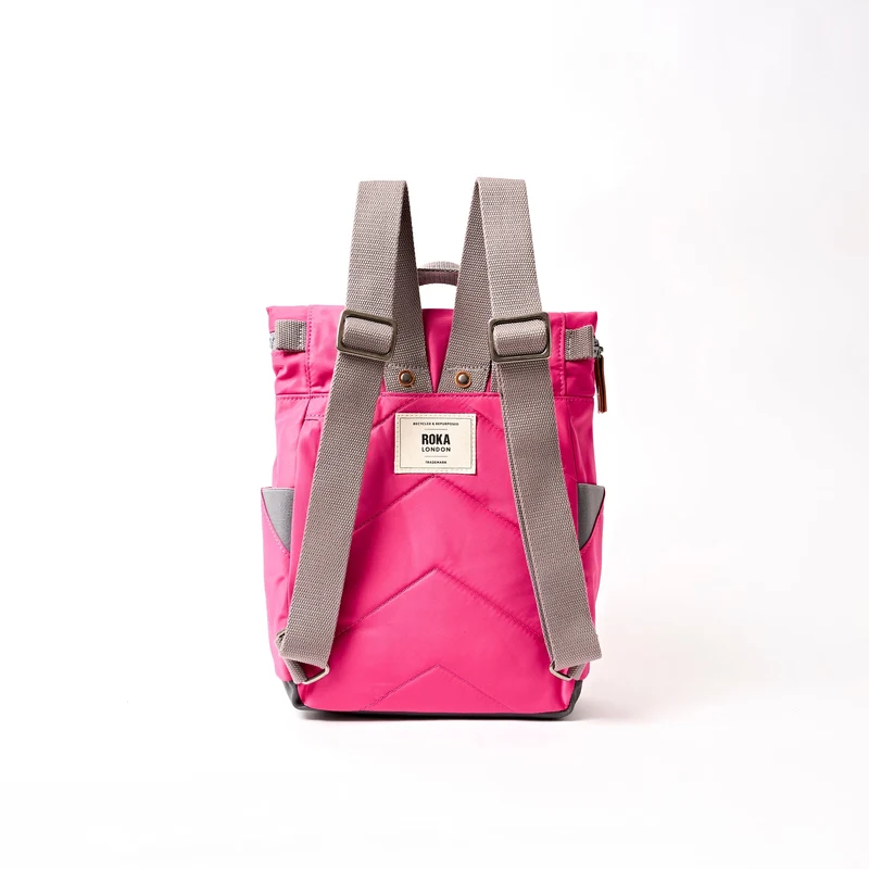 ROKA Canfield B Granita Rot Kleine Tasche aus recyceltem Nylon