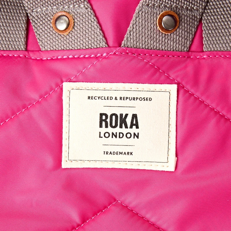 ROKA Canfield B Granita Rot Kleine Tasche aus recyceltem Nylon