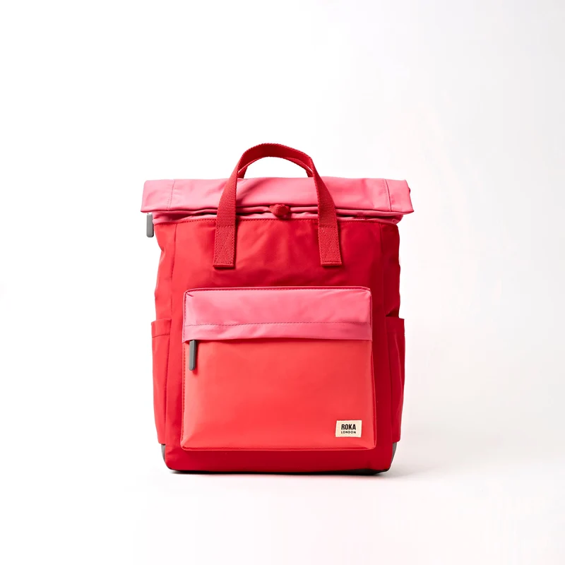 ROKA Canfield B Roter, mittelgroßer Beutel aus recyceltem Nylon