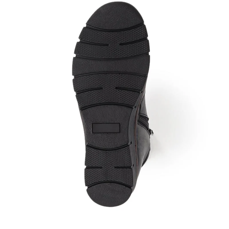Leather Ankle Boots - LUCK40001 / 326 380 - Black