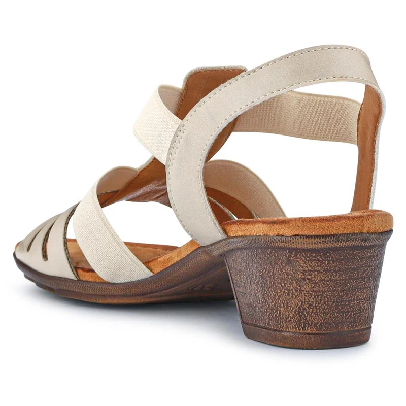 Ladies' Smart Sandals - WOIL41014 / 326 870 - Beige