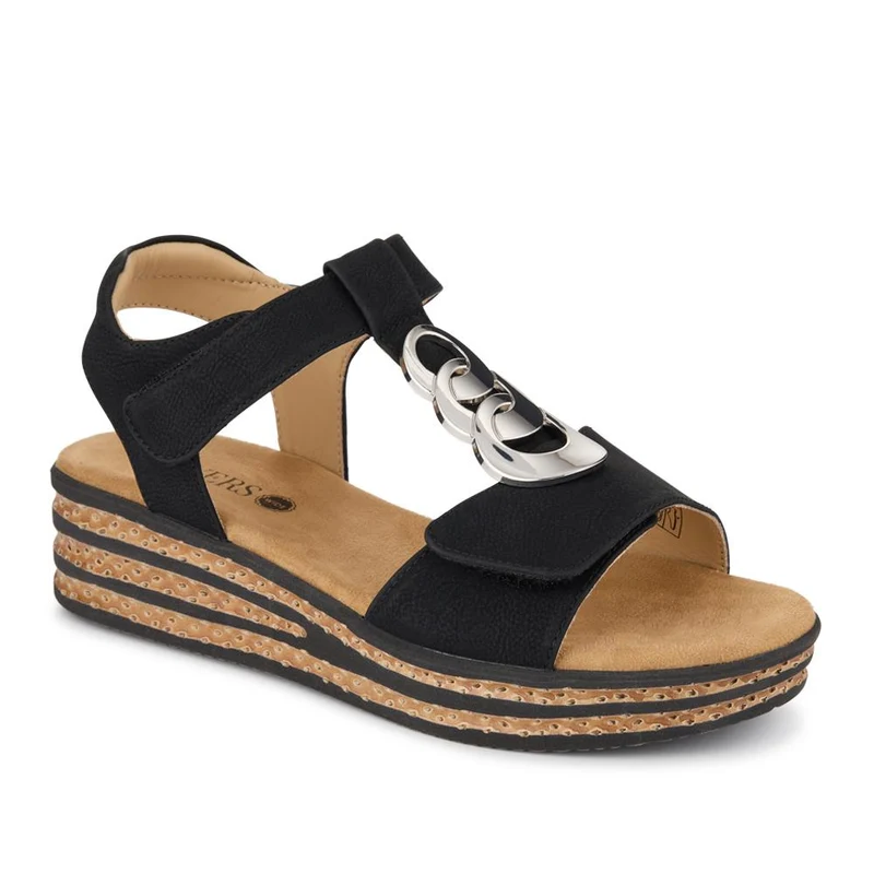 Wide-Fit Dual-Touch-Fasten Sandals - WBINS41110 / 327 618