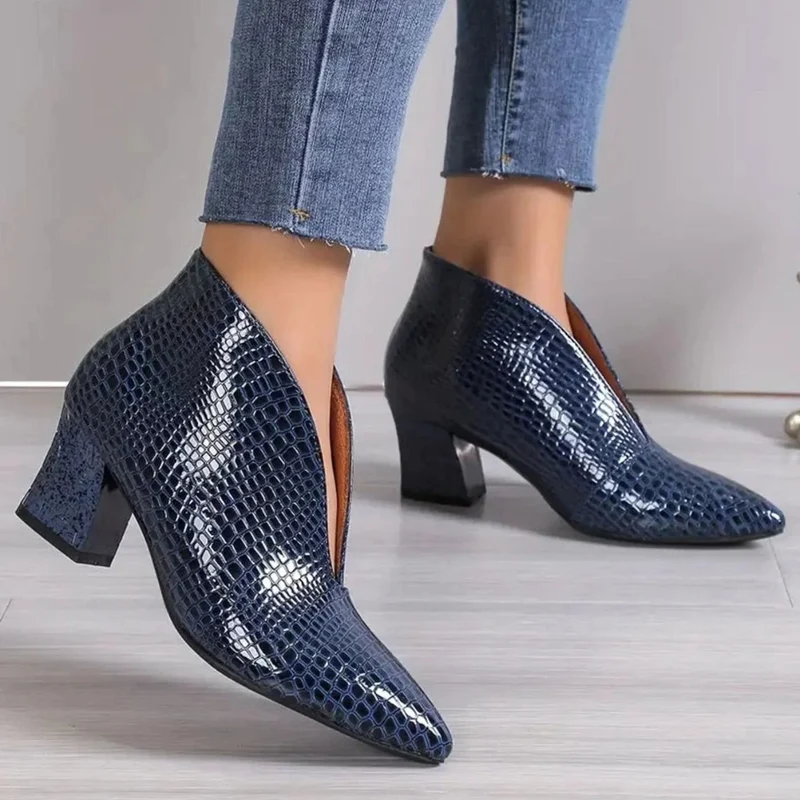 Amaya | Damen Orthopädische Stiefeletten mit Komfort und Absatz