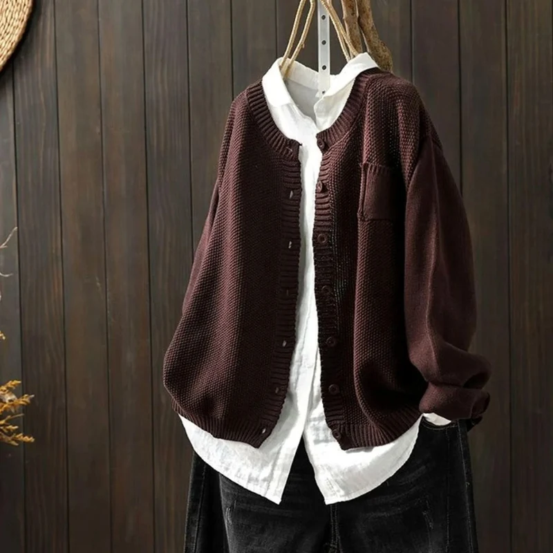 Leana | Damen Strickjacke mit Gemütlicher Optik und Komfort