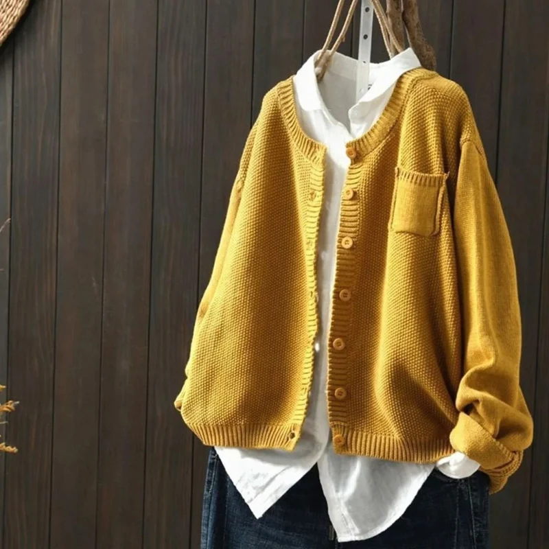 Leana | Damen Strickjacke mit Gemütlicher Optik und Komfort