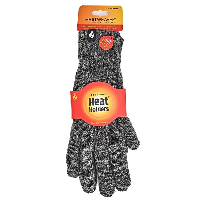 Men's Warm Fleeced Gloves - DAVJA40003 / 326 290 - Charcoal