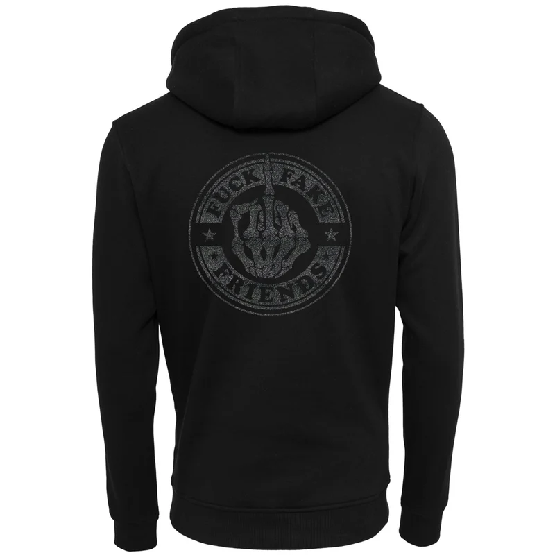 Hoodie - Fuck Fake Friends - Druck Schwarz - verschiedene Farben zur Auswahl