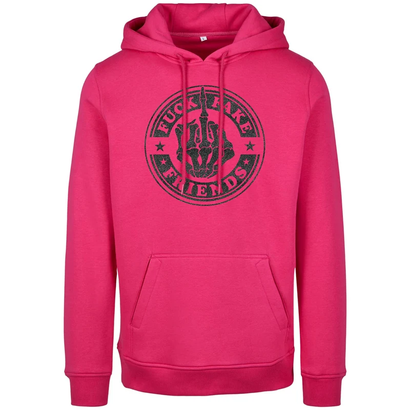 Hoodie - Fuck Fake Friends - Druck Schwarz - verschiedene Farben zur Auswahl