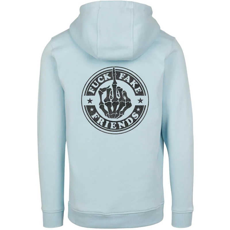 Hoodie - Fuck Fake Friends - Druck Schwarz - verschiedene Farben zur Auswahl