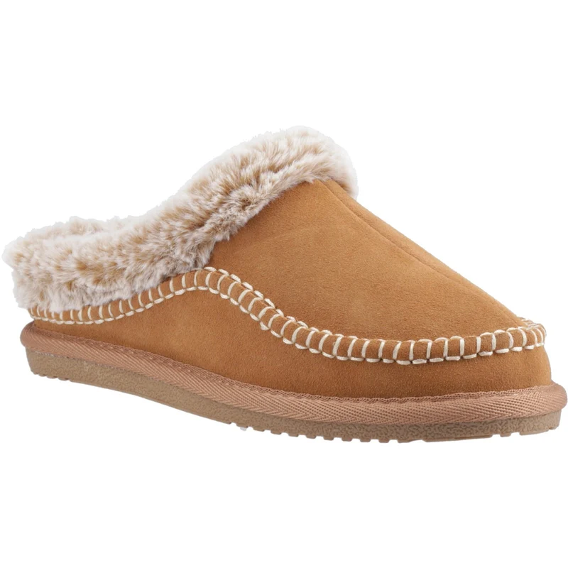 Hush Puppies Anika Classic Damen-Hausschuhe | Hellbraun