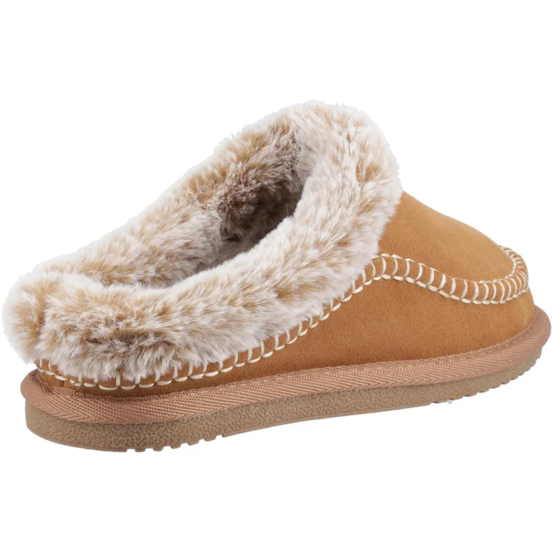 Hush Puppies Anika Classic Damen-Hausschuhe | Hellbraun