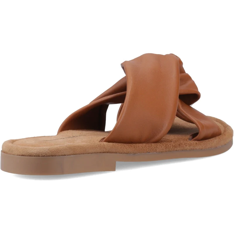Hush Puppies Amy Damen-Sandalen mit breiter Passform | Hellbraun