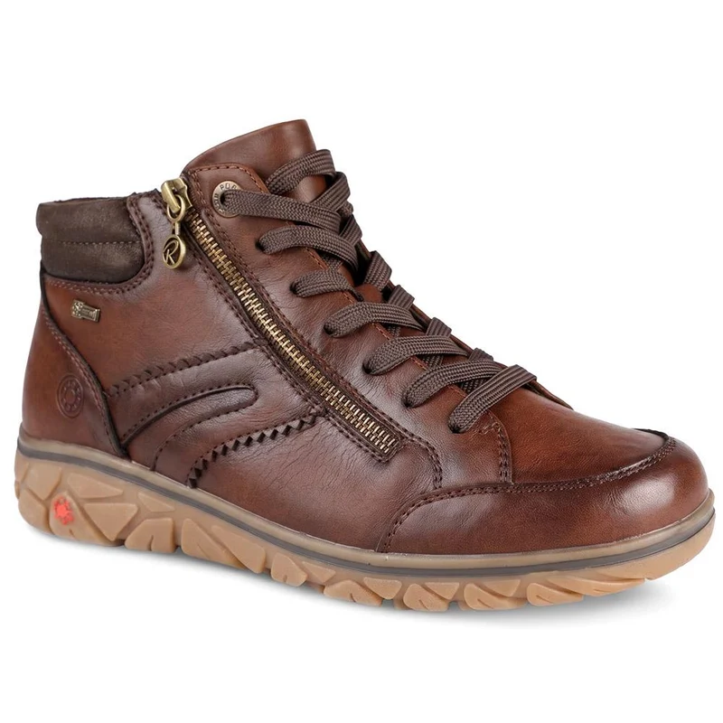 Relife Ankle Boots with Functional Zip - RELIF44031 / 329 825 - Cognac