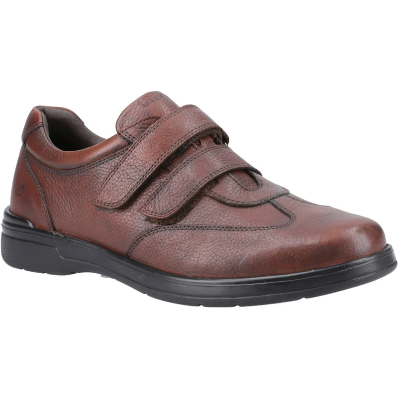 Hush Puppies Magnus Classic Herrenschuh mit Klettverschluss | Braun