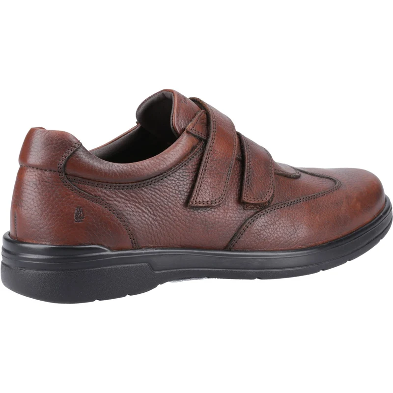 Hush Puppies Magnus Classic Herrenschuh mit Klettverschluss | Braun