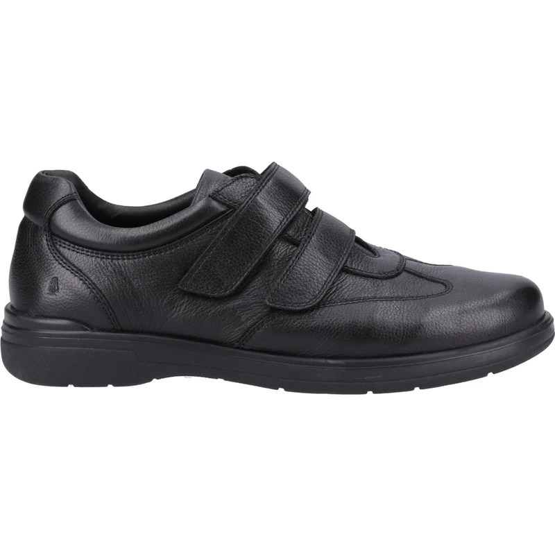 Hush Puppies Magnus Classic Herrenschuh mit Klettverschluss | Schwarz