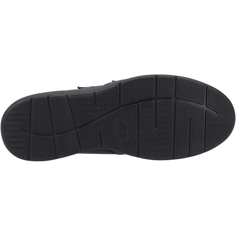 Hush Puppies Magnus Classic Herrenschuh mit Klettverschluss | Schwarz