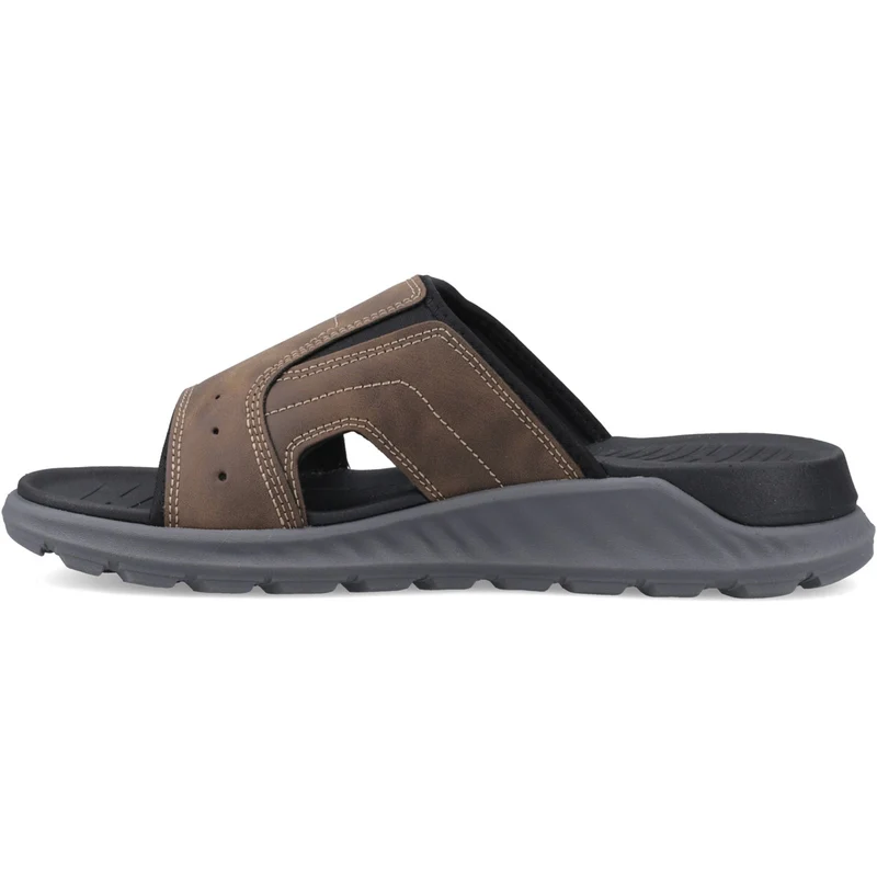 Hush Puppies Lewis Herrensandale | Braun