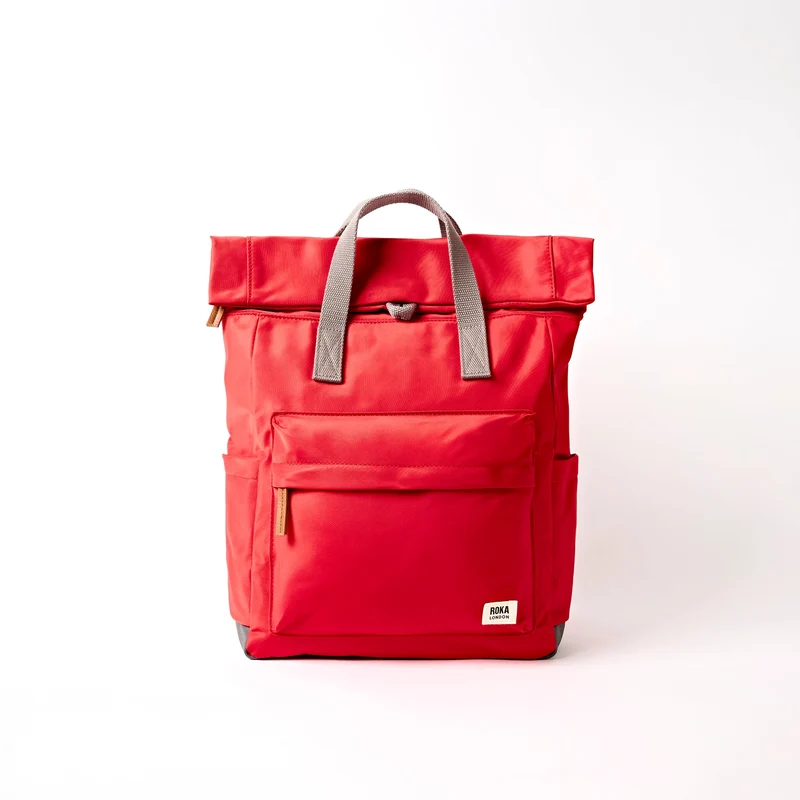 ROKA Canfield B Scarlet Medium Tasche aus recyceltem Nylon