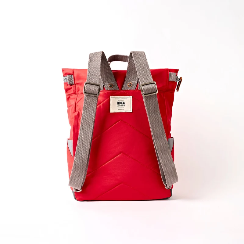 ROKA Canfield B Scarlet Medium Tasche aus recyceltem Nylon