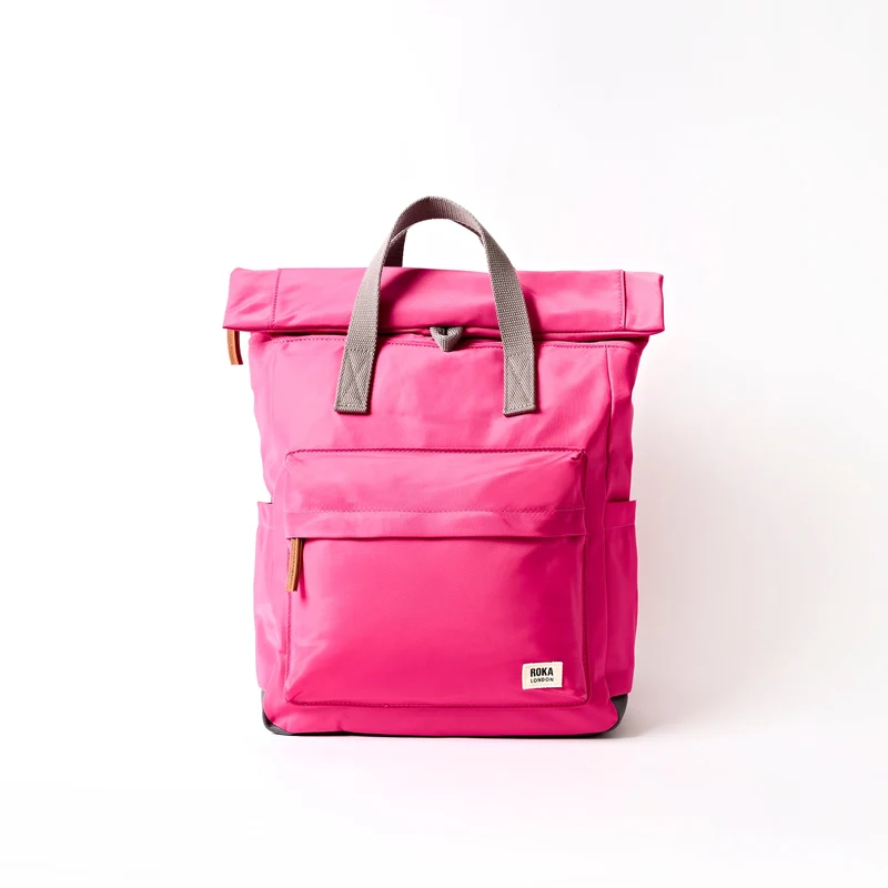 ROKA Canfield B Granita Rot Mittelgroße Tasche aus recyceltem Nylon