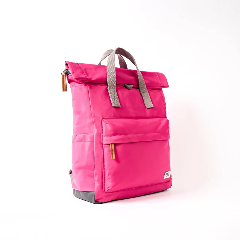 ROKA Canfield B Granita Rot Mittelgroße Tasche aus recyceltem Nylon