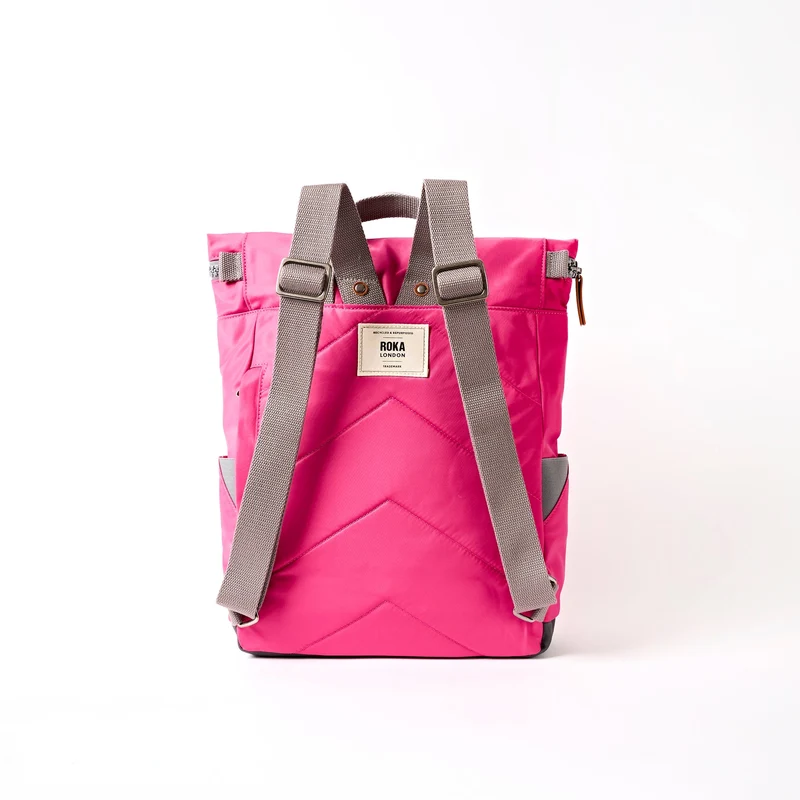 ROKA Canfield B Granita Rot Mittelgroße Tasche aus recyceltem Nylon