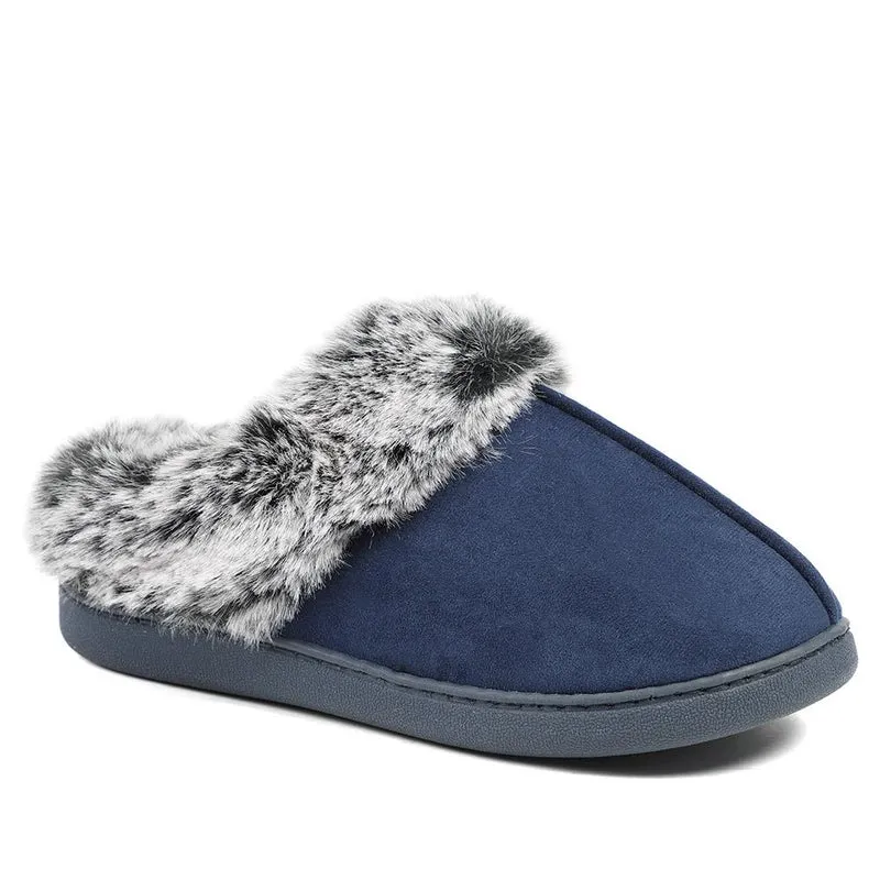 Wide Fit Soft Mule Slippers - GALOP42017 / 328 610