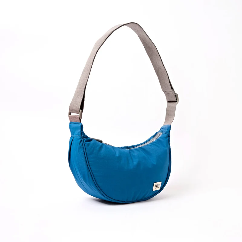 ROKA Farringdon Malibu Blue Recycled Taslon Bag