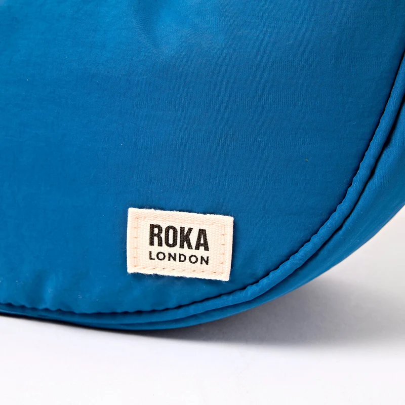 ROKA Farringdon Malibu Blue Recycled Taslon Bag