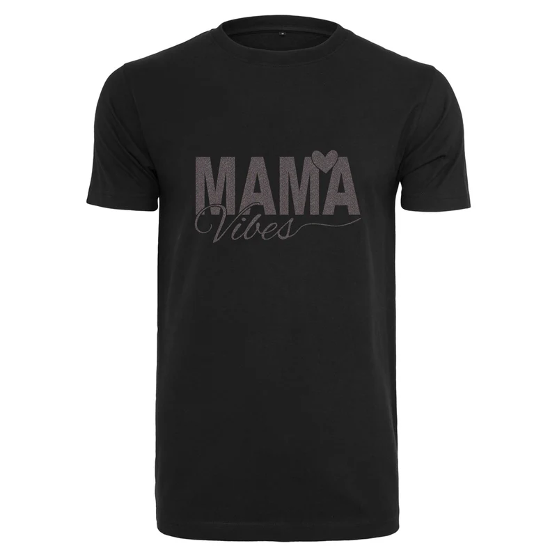 T-Shirt - Mama Vibes - Druck Multicolor - verschiedene Farben zur Auswahl